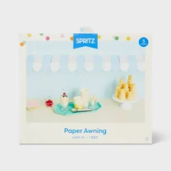 Ice Cream Social Paper Awning - Spritz™ -Spritz GUEST 01cf7554 7e60 465f 9446 cb9064293ca8