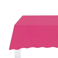 Hot Pink Rectangular Table Cover - Spritz™ -Spritz GUEST 0b981d43 84ce 45eb a0ba 77530b83ef86