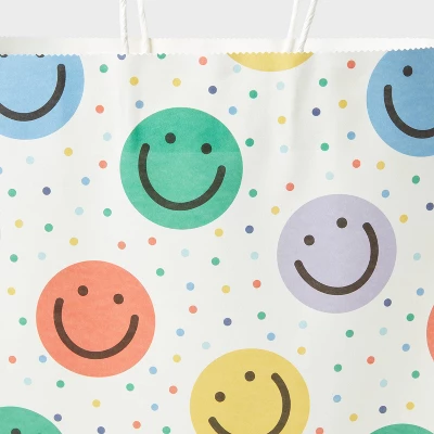 Large Smileys And Dots Gift Bag - Spritz™ 2 Large Smileys And Dots Gift Bag - Spritz™ - Image 2