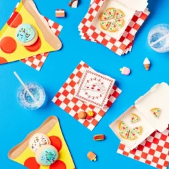 Red Checkered Lunch Napkin 30ct - Spritzā¢