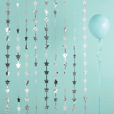 9ct Silver Star Backdrops - Spritz™ 1 9ct Silver Star Backdrops - Spritz™