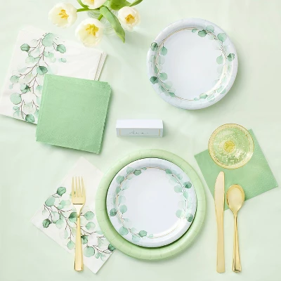 20ct Botanical Snack Plates - Spritz™ 1 20ct Botanical Snack Plates - Spritz™