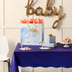 Large Square Gift Bag Elephant Baby - Spritz™