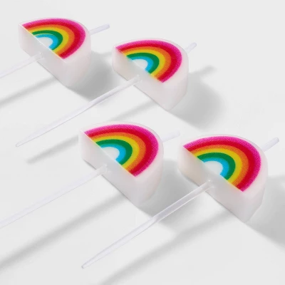 5ct Rainbow Shaped Candles - Spritz™ 3 5ct Rainbow Shaped Candles - Spritz™ - Image 3
