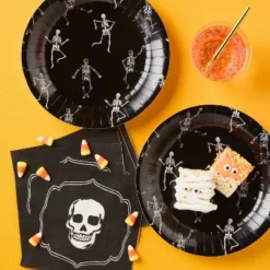 Halloween Skull Lunch Napkin 20ct - Spritz™