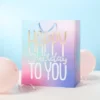 Happy Birthday Ombre Jumbo Gift Bag - Spritz™