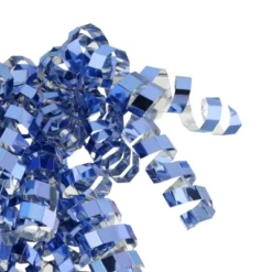 Blue Glitter Crimped Curl Swirl - Spritz™