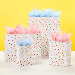 White Dots Jumbo Gift Bag - Spritz™
