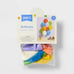 15ct Color Mix Balloons - Spritz™ -Spritz GUEST 450427c1 36f6 47ac 871c 2191fccc6ae9