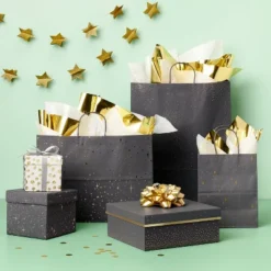 8ct Tissue Paper Gold Foil - Spritzā¢