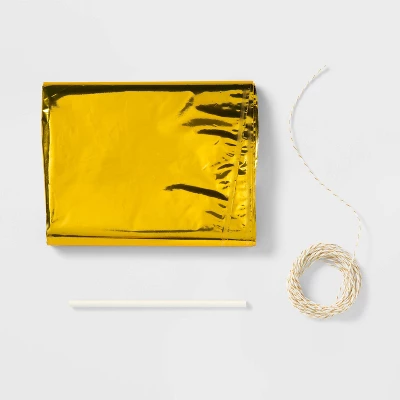 Gold Happy Birthday Foil Balloon Banner - Spritz™ 3 Gold Happy Birthday Foil Balloon Banner - Spritz™ - Image 3