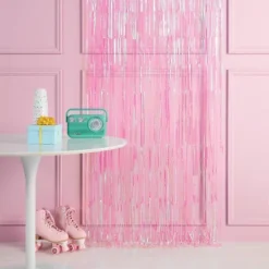 Fringe Backdrop Décor Pink - Spritz™