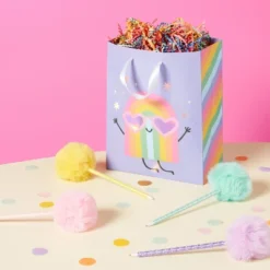 6ct Puff Party Favor Pens - Spritzā¢: Fluffy Multicolor Princess Theme, Birthday & All Occasions, Ages 6+