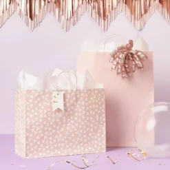 Large Polka Dots Gift Bag Pink - Spritzā¢