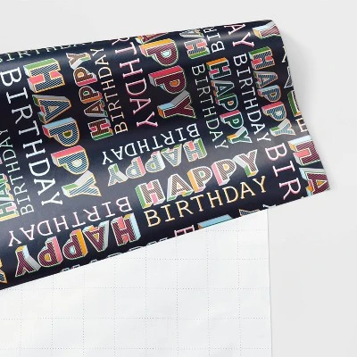 Happy Birthday Roll Wrap - Spritz™ 2 Happy Birthday Roll Wrap - Spritz™ - Image 2