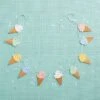 Ice Cream Garland With Gold Metallic - Spritz™