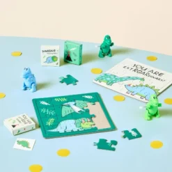 6ct Fossil Friends Dinosaur Puzzle Party Favors - Spritz™