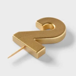 Number 2 Gold Candle - Spritz™ 5 Number 2 Gold Candle - Spritz™ -Spritz GUEST 94627699 a3c0 4825 9f5a 7c5427f3ff6c