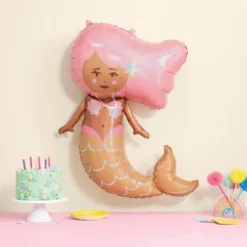 Mermaid Shaped Foil Balloon - Spritz™