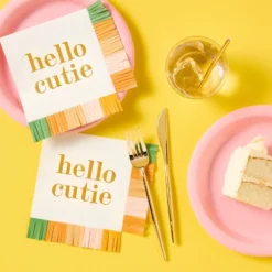 Orange Baby Shower Lunch Napkin 30ct - Spritzā¢