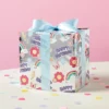 Gift Fabric Ribbon 1.5" Blue Satin - Spritz™