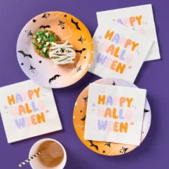 20ct Cute Happy Halloween Lunch Napkin - Spritz™