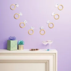 60" Engagement Ring Banner Gold - Spritz™