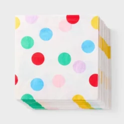 30ct Confetti Dots Lunch Napkins - Spritz™ -Spritz GUEST bdfb4718 4f7d 4d8f 98d9 5e0fc2768b36