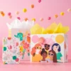 Friends Birthday Medium Gift Bag - Spritz™: Multi-Colored Paper, 10" X 12.75", Birthday Gift Bags, Gender Neutral