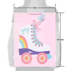 Roller Skate Kids' Gift Bag - Spritz™: Large Multicolored Paper Bag For All Occasions, 19.25" X 16" X 10" 5 Roller Skate Kids' Gift Bag - Spritz™: Large Multicolored Paper Bag For All Occasions, 19.25" X 16" X 10" -Spritz GUEST c258124d 9263 4b0e b5ea 4ceb638e8c4b