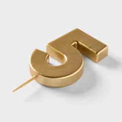 Number 5 Gold Candle - Spritz™ 6 Number 5 Gold Candle - Spritz™ -Spritz GUEST c71f2a03 be4b 4201 a7af 67e0b579187e