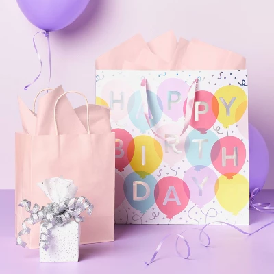 8ct Tissue Paper Light Pink - Spritz™: Gift Bag Accessories For Baby Girl, Easter, All Occasions 1 8ct Tissue Paper Light Pink - Spritz™: Gift Bag Accessories For Baby Girl, Easter, All Occasions