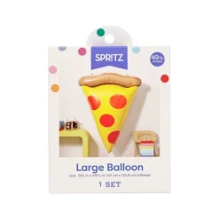 Pizza Shaped Foil Balloon - Spritzā¢