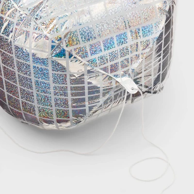Disco Ball Shaped Foil Balloons 3ct - Spritz™ 2 Disco Ball Shaped Foil Balloons 3ct - Spritz™ - Image 2
