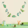 Fossil Friends Dinosaur Party Decorative Banner Green - Spritz™