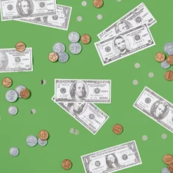 Play Money Party Favor - Spritzā¢: Realistic Fake Money For Kids, Multicolor, 192 Pieces, Ages 4+