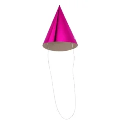 10ct 5" Metallic Foil Party Hats Hot Pink - Spritz™ 5 10ct 5" Metallic Foil Party Hats Hot Pink - Spritz™ -Spritz GUEST d740b452 1cd7 4519 9544 e85d7a2ffe2d