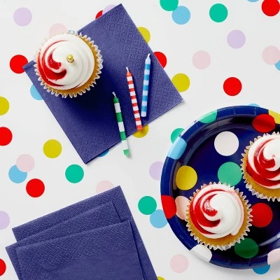 30ct Beverage Napkins Navy - Spritz™ 1 30ct Beverage Napkins Navy - Spritz™