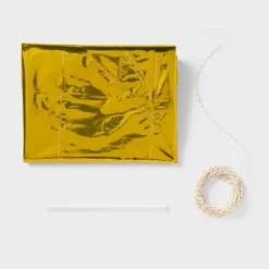 "Congrats" Script Foil Balloon Banner Gold - Spritz™ -Spritz GUEST e010cf7b 6ea1 4911 8114 91036bc01901