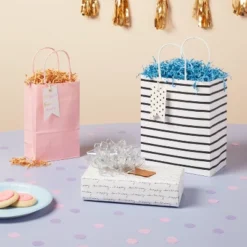 Rainbow Stripe Gift Bow - Spritz™