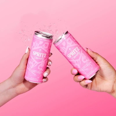 Spritz Society Pink Lemonade - 4pk/355ml Cans 4 Spritz Society Pink Lemonade - 4pk/355ml Cans - Image 4