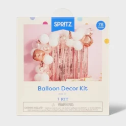 48ct Balloon Arch Garland Décor Kit With Backdrop Rose Gold - Spritz™ 5 48ct Balloon Arch Garland Décor Kit With Backdrop Rose Gold - Spritz™ -Spritz GUEST f294d89f 207c 4b3b b8d9 3f57c6b918fd
