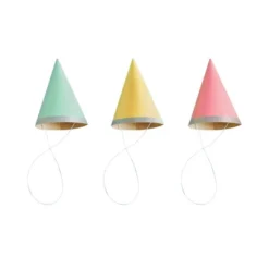 10ct 4" Glittered Party Hats Silver - Spritz™ -Spritz GUEST f3f0f40f 5856 4129 8dbe 0c2606bb128e
