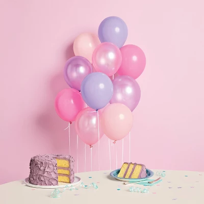 12ct Pink & Purple Balloon Pack - Spritz™ 1 12ct Pink & Purple Balloon Pack - Spritz™